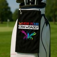 Whos Your Crawdaddy Golf Towel thumb 2