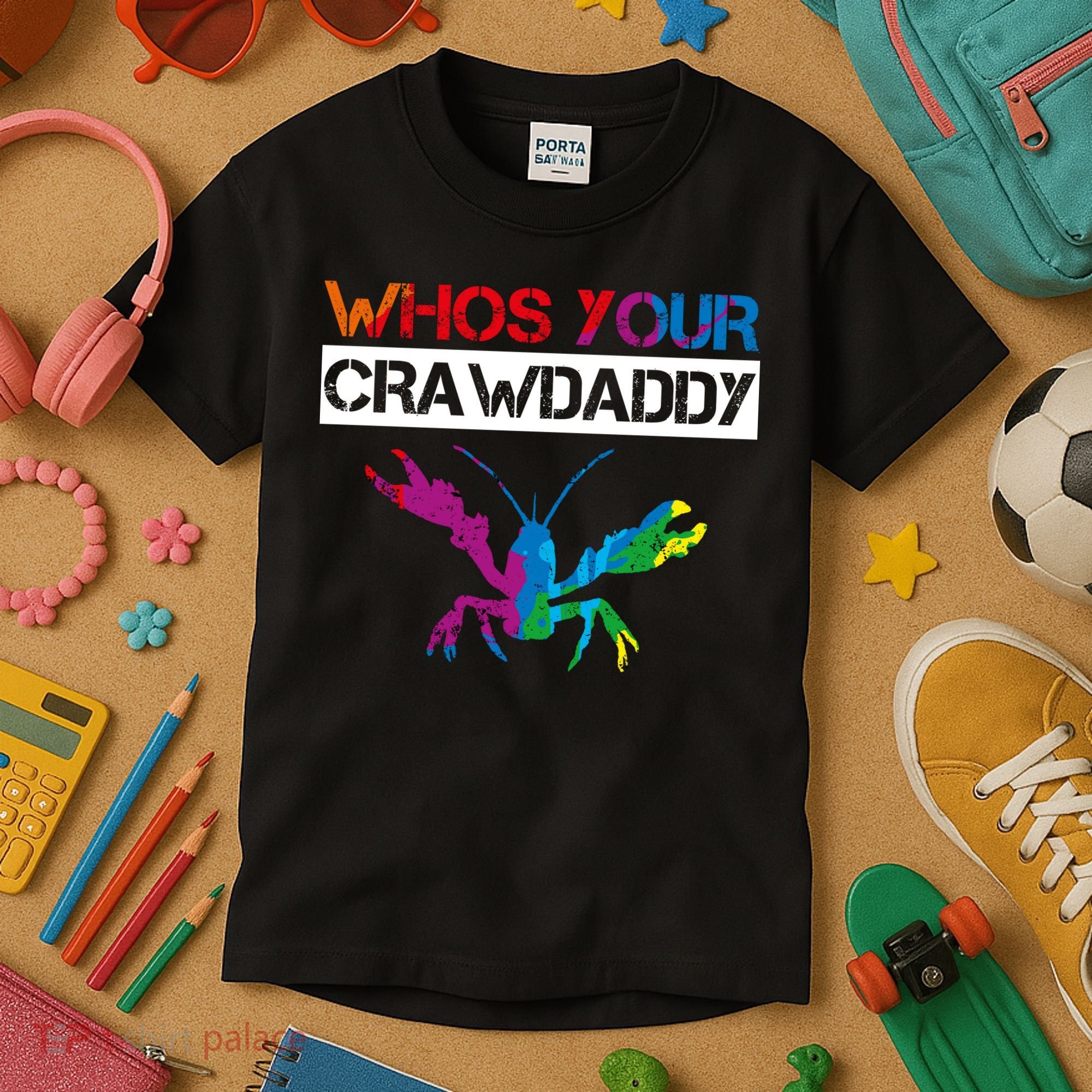 Whos Your Crawdaddy Kids T-Shirt