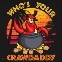 Who's Your Crawdaddy Cajun Crawfish Lobster Foodie Dad Cool Gift Women's Hoodie thumb 2