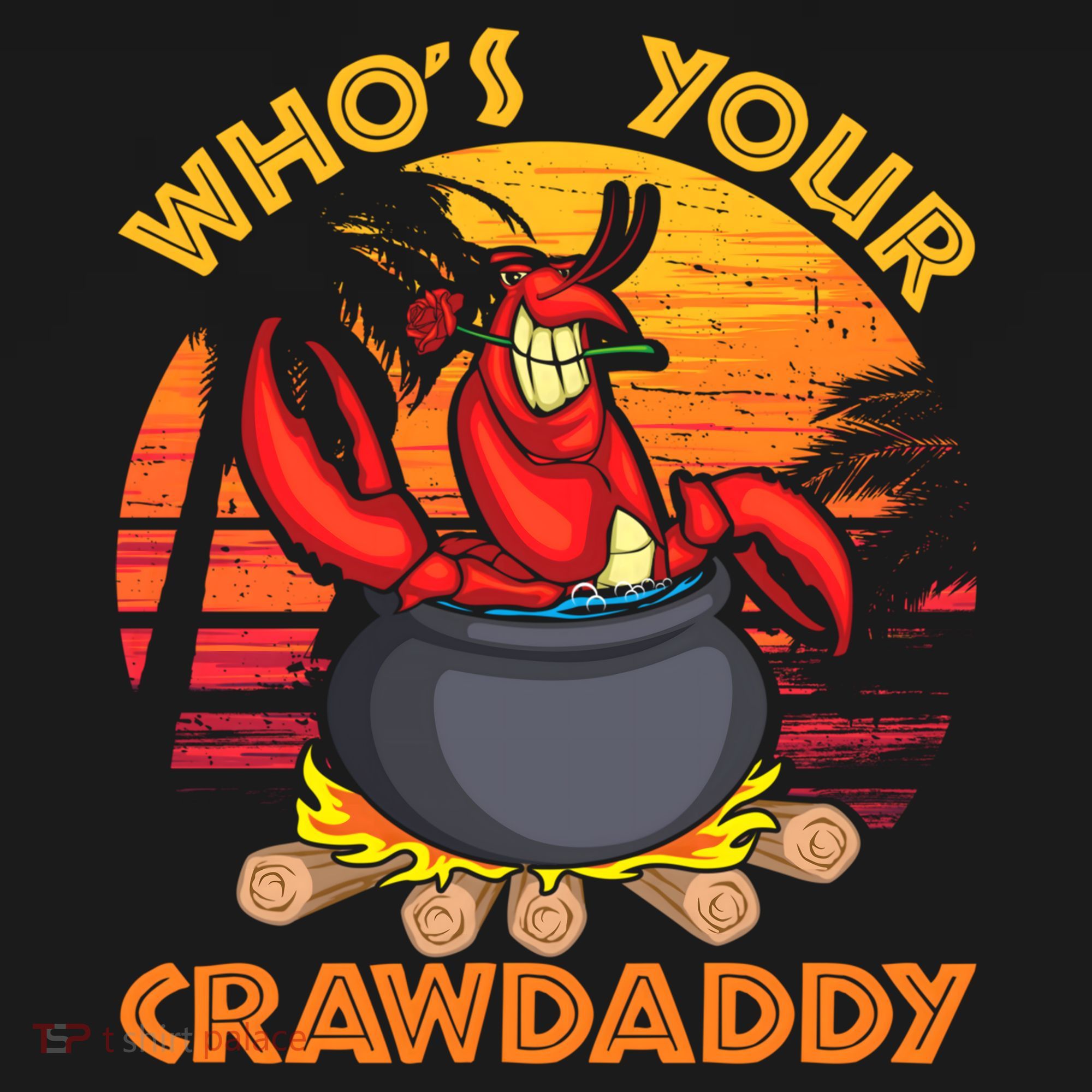 Who's Your Crawdaddy Cajun Crawfish Lobster Foodie Dad Cool Gift Ornament