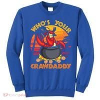 Who's Your Crawdaddy Cajun Crawfish Lobster Foodie Dad Cool Gift Sweatshirt thumb 0