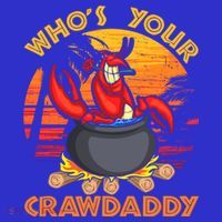 Who's Your Crawdaddy Cajun Crawfish Lobster Foodie Dad Cool Gift Women's Tank Top thumb 5