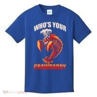 Who's Your Crawdaddy Crawfish Boil Crayfish Cajun Crawdad Cool Gift Kids T-Shirt thumb 0