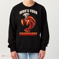 Who's Your Crawdaddy Crawfish Boil Crayfish Cajun Crawdad Meaningful Gift Women's Sweatshirt thumb 0