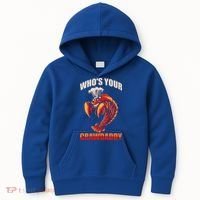 Who's Your Crawdaddy Crawfish Boil Crayfish Cajun Crawdad Meaningful Gift Kids Hoodie thumb 0