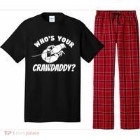 Who's Your Crawdaddy Funny Crawfish Seafood Lobster Lover Gift Pajama Set thumb 0