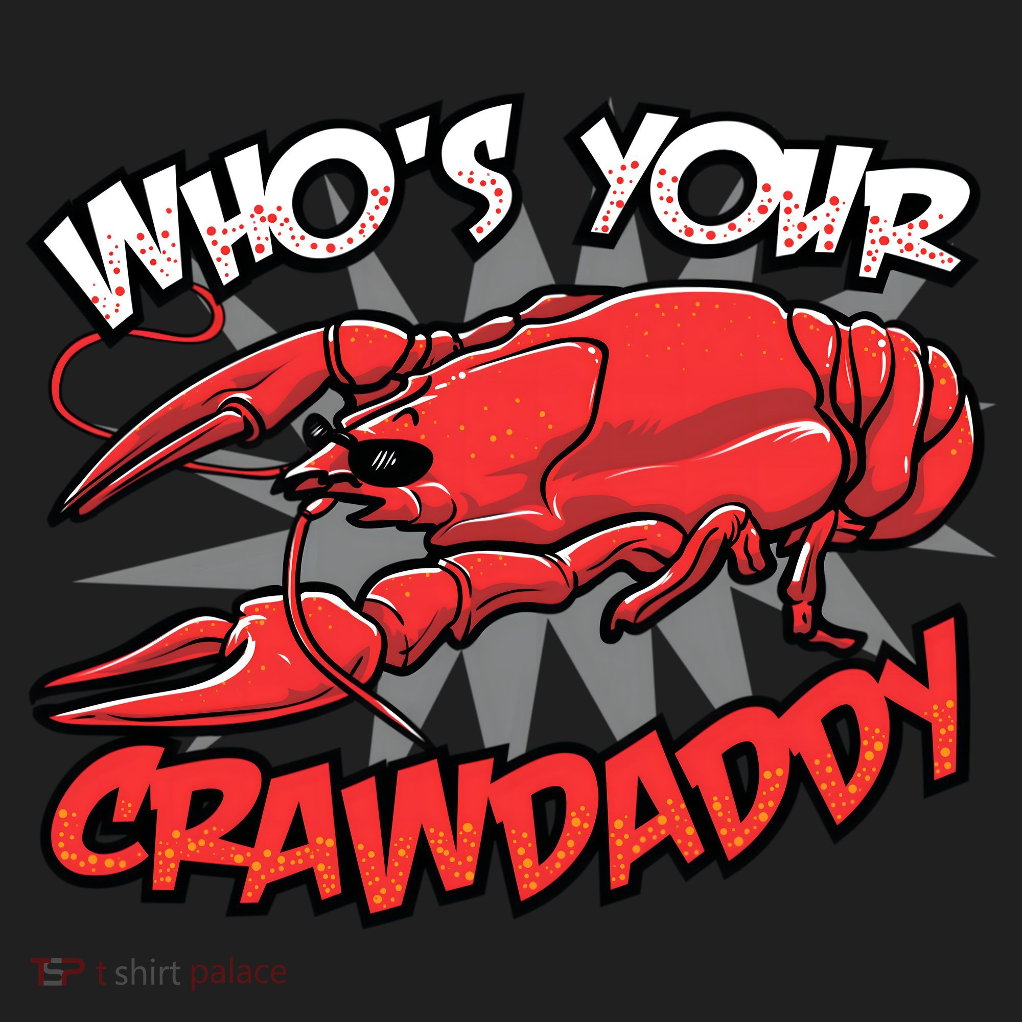 Who's Your Crawdaddy Funny New Orleans Crawfish Novelty Gift Cool Gift Women's Sweatshirt