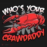 Who's Your Crawdaddy Funny New Orleans Crawfish Novelty Gift Cool Gift Ornament thumb 1