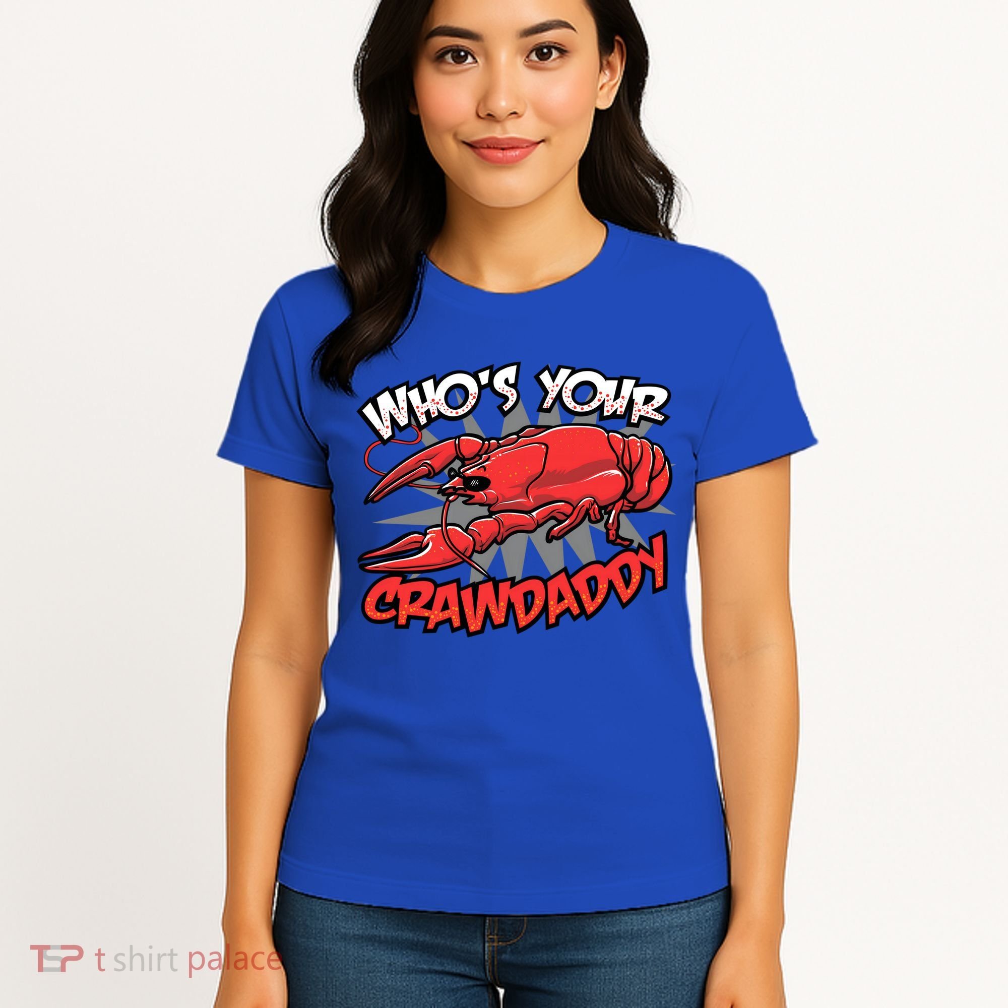 Who's Your Crawdaddy Funny New Orleans Crawfish Novelty Gift Cool Gift Women's T-Shirt