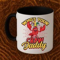 Who's Your Crawdaddy (Mardi Gras) – Crawfish Costume Funny Gift Coffee Mug thumb 2