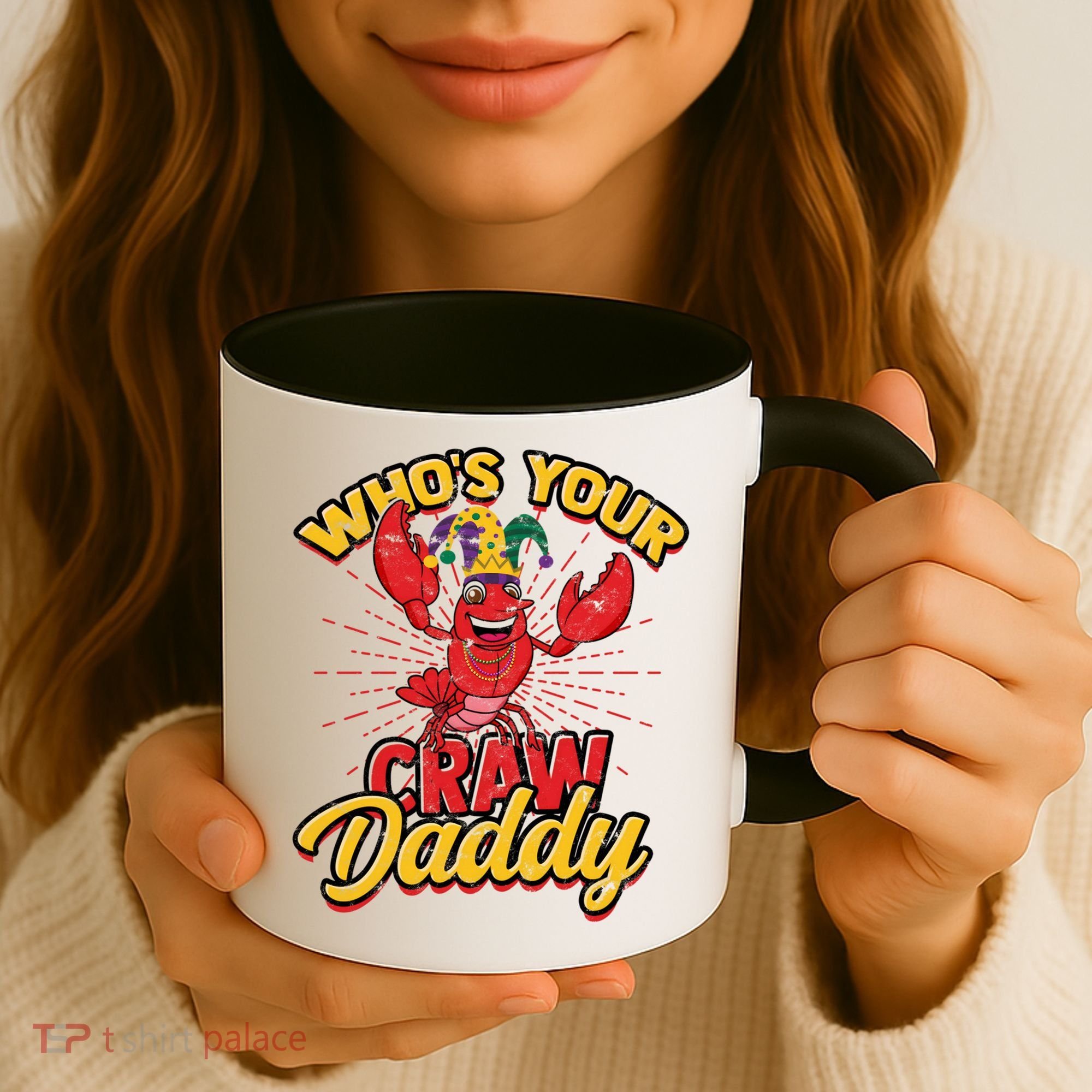 Who's Your Crawdaddy (Mardi Gras) – Crawfish Costume Funny Gift Coffee Mug