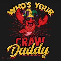 Who's Your Crawdaddy (Mardi Gras) – Crawfish Costume Funny Gift Women's Hoodie thumb 2
