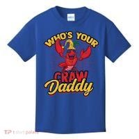 Who's Your Crawdaddy (Mardi Gras) – Crawfish Costume Funny Gift Kids T-Shirt thumb 0