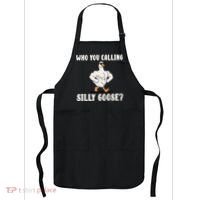 Who You Calling Silly Goose Funny Gym Meme Apron thumb 0