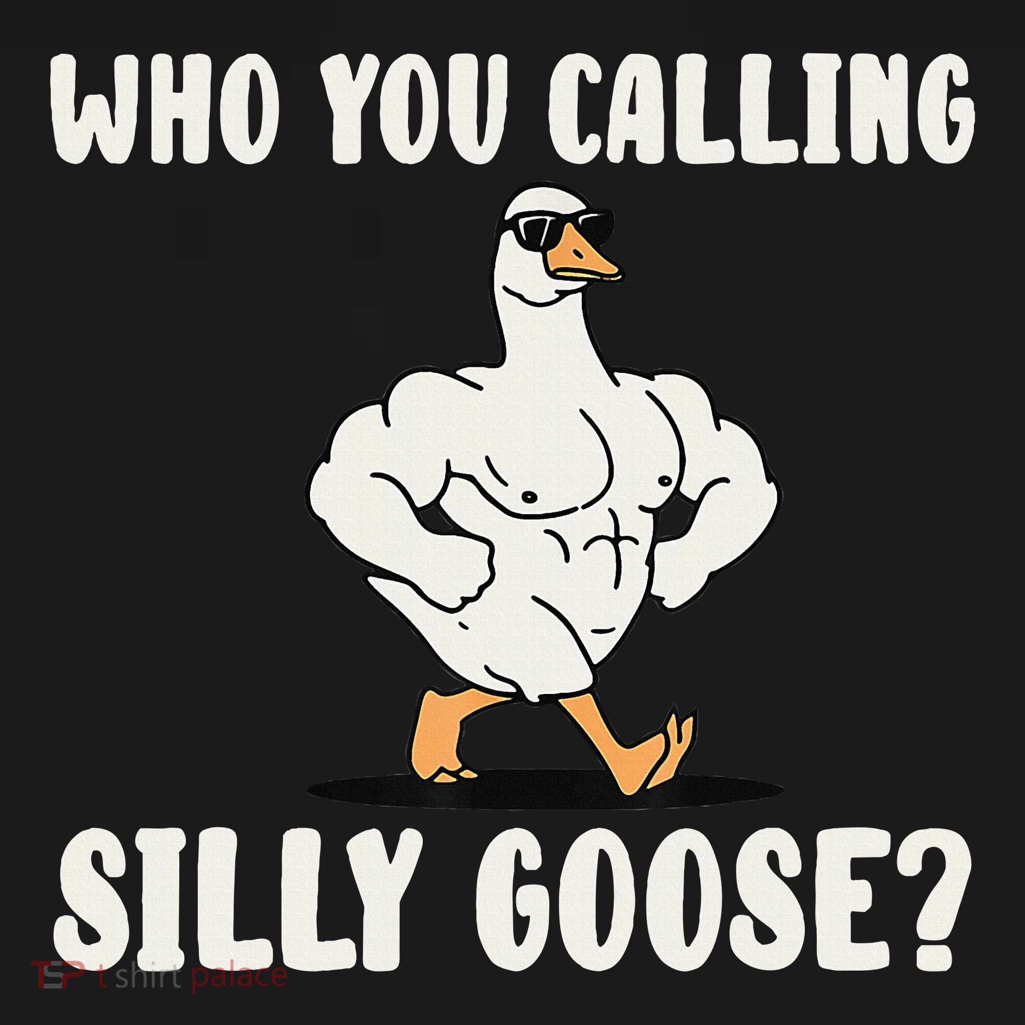 Who You Calling Silly Goose Funny Gym Meme Women's Tank Top