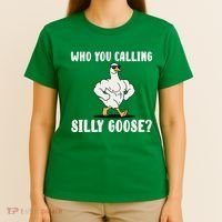 Who You Calling Silly Goose Funny Gym Meme T-Shirt thumb 4