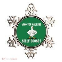 Who You Calling Silly Goose Funny Gym Meme Ornament thumb 0