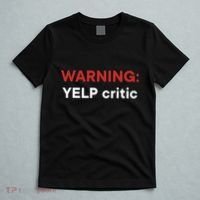 Warning Yelp Critic Funny T-Shirt thumb 5