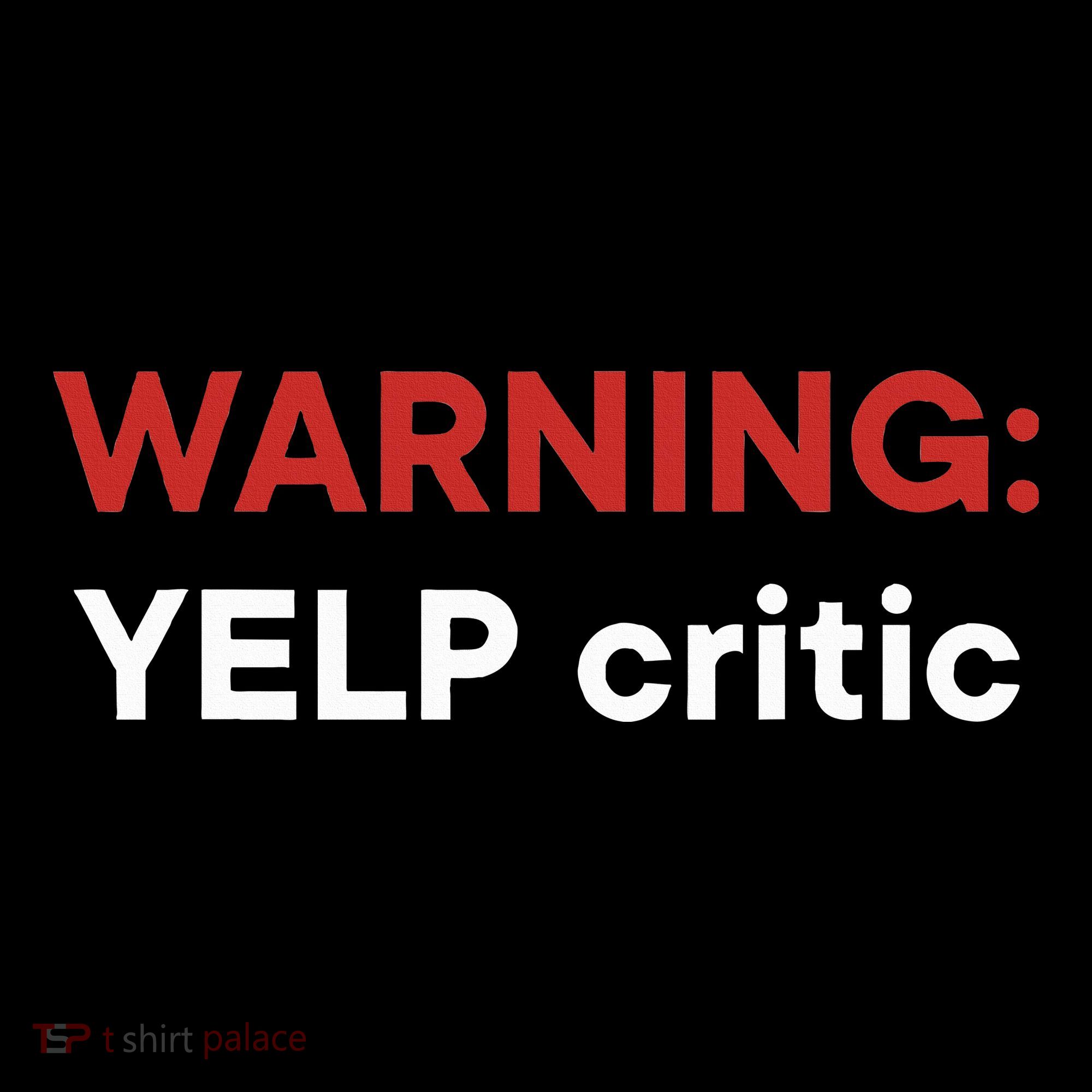 Warning Yelp Critic Funny Women's Hoodie