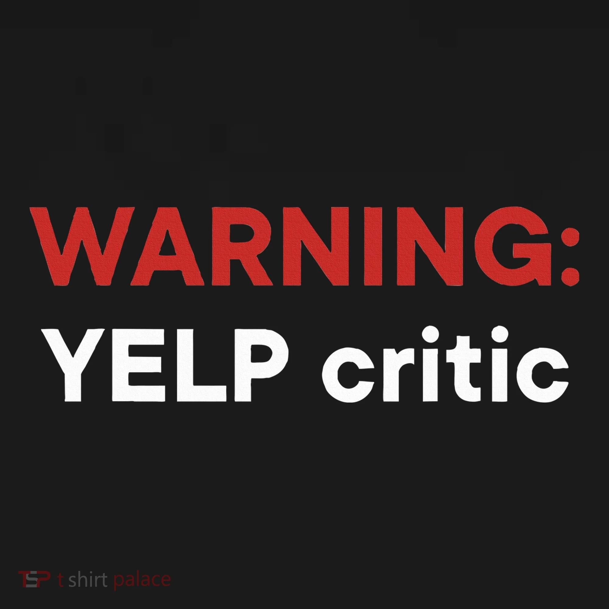 Warning Yelp Critic Funny Ornament