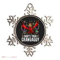 Whos Your Crawdaddy Mardi Gras Crawfish Jester Beads Funny Gift Ornament thumb 0