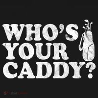 Whos Your Caddy Funny Golf Doggie Tank thumb 4