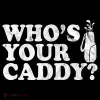 Whos Your Caddy Funny Golf Women's Hoodie thumb 2