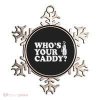 Whos Your Caddy Funny Golf Ornament thumb 0