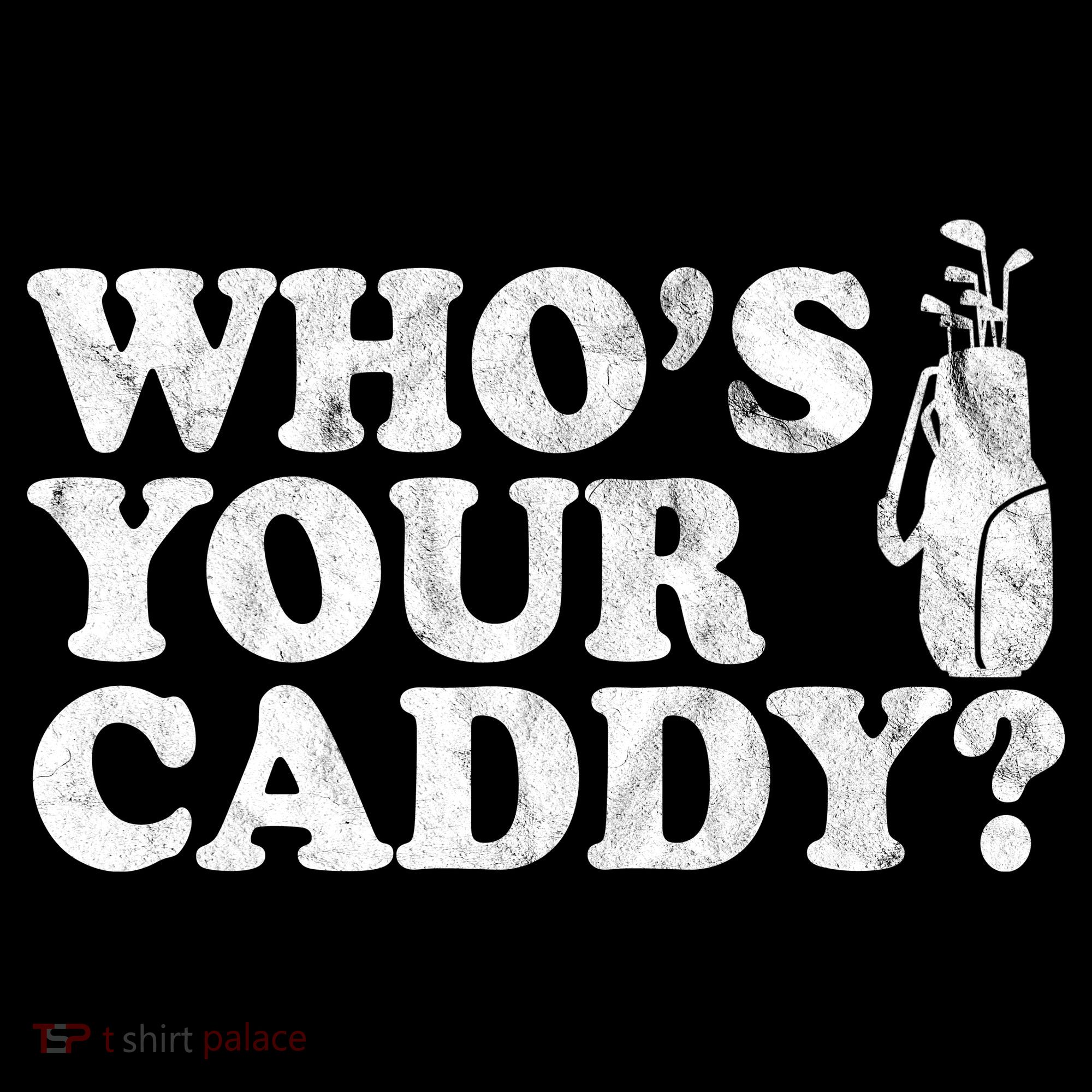 Whos Your Caddy Funny Golf Ornament