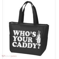 Whos Your Caddy Funny Golf Tote Bag thumb 3