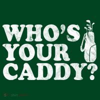Whos Your Caddy Funny Golf Coaster thumb 2