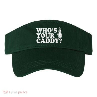Whos Your Caddy Funny Golf Visor