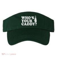 Whos Your Caddy Funny Golf Visor thumb 0
