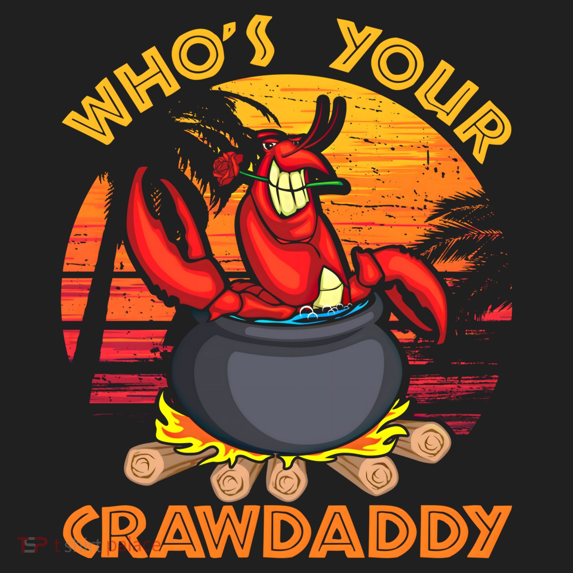 Who's Your Crawdaddy Cajun Crawfish Lobster Foodie Dad Gift Women's Sweatshirt