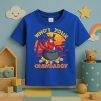 Who's Your Crawdaddy Cajun Crawfish Lobster Foodie Dad Gift Toddler T-Shirt thumb 3