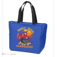 Who's Your Crawdaddy Cajun Crawfish Lobster Foodie Dad Gift Tote Bag thumb 3