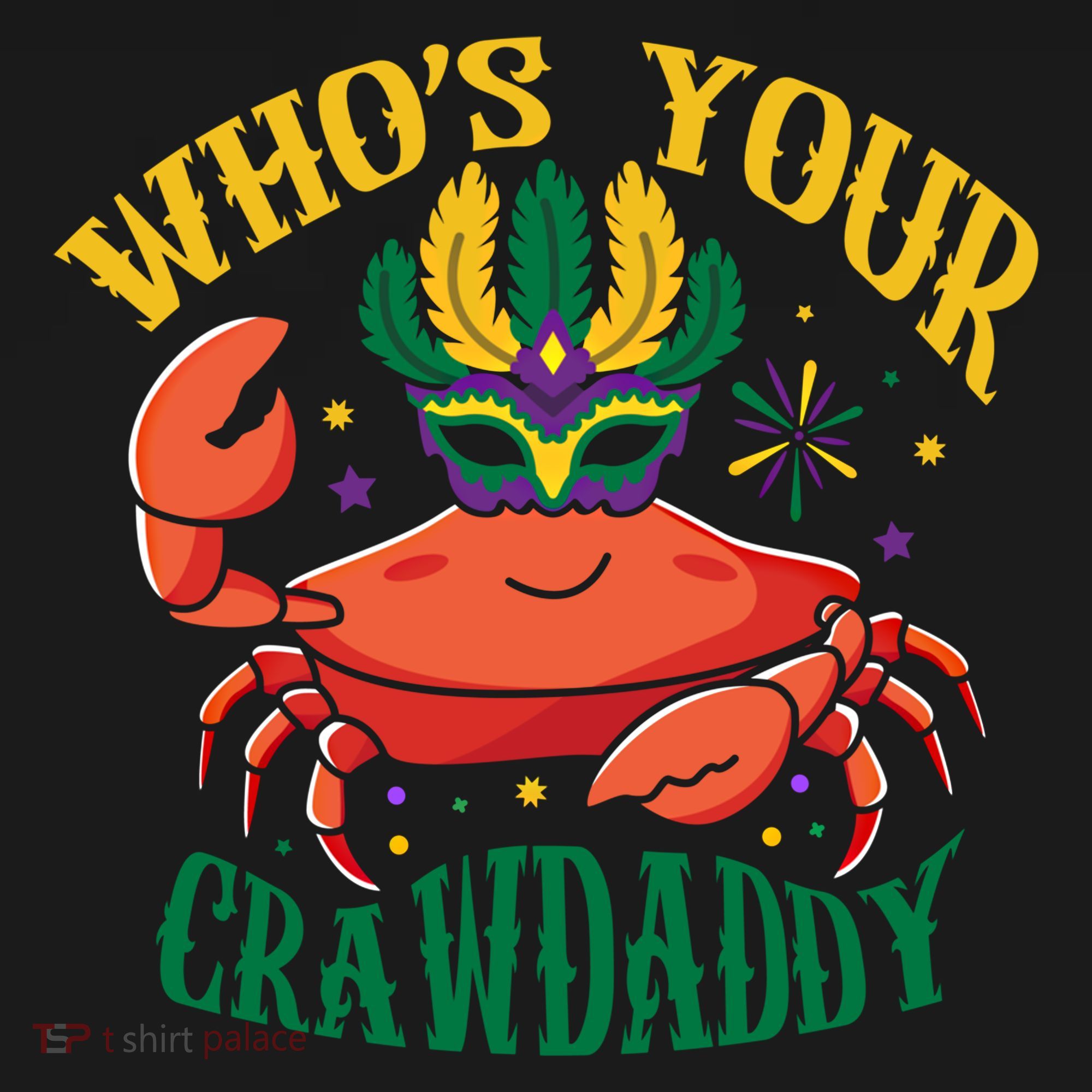 Who's Your Crawdaddy Carnival Mardi Gras Crab Mardi Gras Great Gift Women's Hoodie