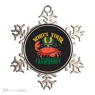 Who's Your Crawdaddy Carnival Mardi Gras Crab Mardi Gras Great Gift Ornament