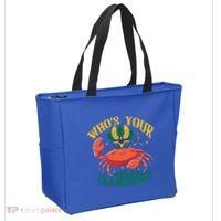 Who's Your Crawdaddy Carnival Mardi Gras Crab Mardi Gras Great Gift Tote Bag thumb 2