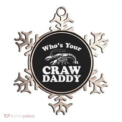 Who's Your Crawdaddy Funny Crawfish Boil Mardi Gras Cajun Cute Gift Ornament