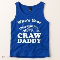 Who's Your Crawdaddy Funny Crawfish Boil Mardi Gras Cajun Cute Gift Tank Top thumb 2