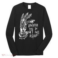 Whatever You Do Don't Fall Asleep Nightmare Horror Freddy Hand Halloween Costume Long Sleeve Shirt thumb 0