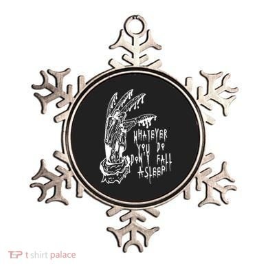 Whatever You Do Don't Fall Asleep Nightmare Horror Freddy Hand Halloween Costume Ornament