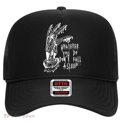 Whatever You Do Don't Fall Asleep Nightmare Horror Freddy Hand Halloween Costume Hat
