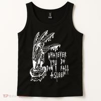 Whatever You Do Don't Fall Asleep Nightmare Horror Freddy Hand Halloween Costume Tank Top thumb 2