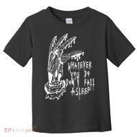 Whatever You Do Don't Fall Asleep Nightmare Horror Freddy Hand Halloween Costume Toddler T-Shirt thumb 0