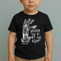 Whatever You Do Don't Fall Asleep Nightmare Horror Freddy Hand Halloween Costume Toddler T-Shirt thumb 2