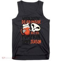 When You're Dead Inside Pumpkin Season Tank Top thumb 0