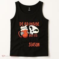 When You're Dead Inside Pumpkin Season Tank Top thumb 2