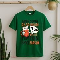 When You're Dead Inside Pumpkin Season T-Shirt thumb 2